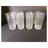 8 nice Heavy Glass Drinking Glasses