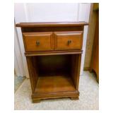 Bedside Wood Table 1 drawer-15.5x13.x23"
