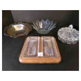 Candy Dish w/lid, Relish Dishes, Serving Bowls