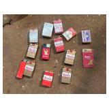 Assorted cigarette brand lighters
