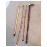 Wood Walking Canes & Stick