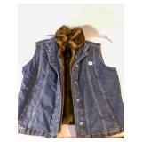 Telluride Clothing Co. Jeans & Fur Vest-removable