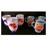 6 Pioneer Woman Coffee Cups Mugs