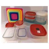 Storage Containers-some Rubbermaid