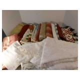 Holiday Table Cloths, Placemats, some are lace