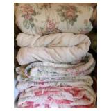 4 Used Comforters Twin or Full Size