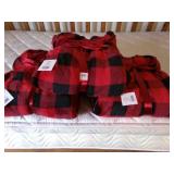 3 Buffalo Plaid Throws-NEW
