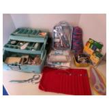 Sewing Supplies, Singer Scissors, Crochet hooks