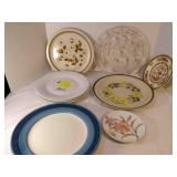 Dinner Plates, salad plates, Cake Plate
