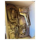 C Clamps, vise grips, pliers, etc..