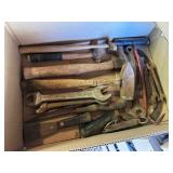 Hammers, wrenches, screwdrivers, assorted tools