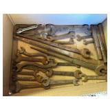 Assorted wrenches & punches