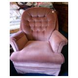 Mauve Glider Swivel Rocker