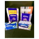 10 unopened boxes of Kleenex Tissues