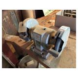 Black & Decker Bench Grinder- powers on