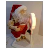 Santa Weighting For Christmas Powers on & moved