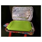 Insulated Casserole Carrier w/Anchor Hocking Glass