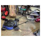 Kobalt 120v electric lawnmower- 21" cut powers on