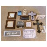 Wall Dï¿½cor, inspirational signs, mirrors