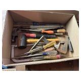 Assorted tools- screwdrivers, files, hammers