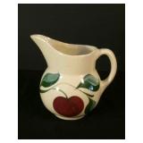 Watt Apple 5.5" Milk Pitcher chip on lip of spout