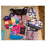 9 Shopping bags-some are Homemade