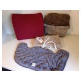Foot Warmer, back pillow, microwave shoulder by