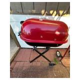 Folding charcoal grill