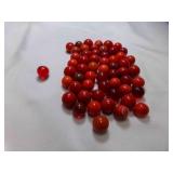 Red Glass Marbles 1 Glows Pink??