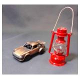 2 Die Cast Metal Pencil Sharpeners - Red Lantern