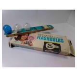 Vintage Original Box Sylvania Blue Dot Flashbulbs