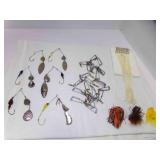 20+ 1ï¿½" Fish Hooks - Trotline Clips - 3 Fly