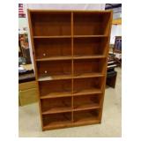 Solid Wood Book Shelf 48ï¿½" W X 12" Deep X 81ï¿½"
