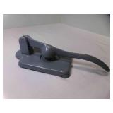 UNKNOWN Cast Iron Item Painted Gray - Bottle