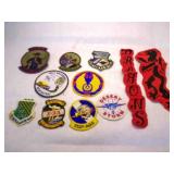 Vintage Patches, Dragon, 552 AWAC wing, Desert