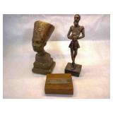 Wood carved Man from La Moncha, Piece of