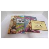 4 Books - Coloring Book In Reverse, Miss Piggy