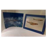 Laminated Stealth Aircraft 1989 Poster 20" X 16" &