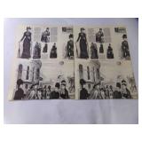 2 Sheets Gay Victorian Newsprint Style Dï¿½cor Wrap