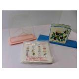 MCM Plastic Napkin Holder Pink Bottom DEKA Brand