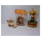 Hand Made Olive Wood Carved Nativity Scene -