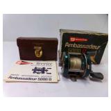 ABU Sweden Garcia Ambassadeur 5000 D Box & Reel