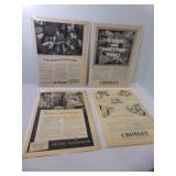 4 1943 WWII Newsweek Print Ads - Crosley Corp
