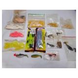 Bag of Soft Plastic Swim Bait