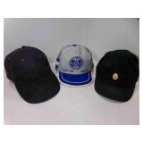 Black Wool Snap Back Hat Bill Feels Like Suede