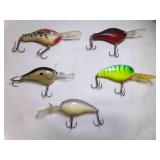 5 Fishing Crankbait Fishing Lures - 2 Poe