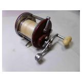 Vintage Penn Peer No. 209 Red Fishing Reel
