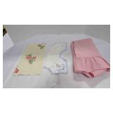 Cloth Napkin Desert Rose Pattern, Blue