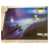 Rotor & Wing International 1988 Poster 17ï¿½"x24"