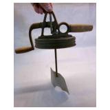 Butter Churn Wood Handles Moves nicely